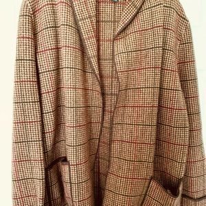 Brown/Red “Winter Sweater” Made of 100% Laine Agneau Lambswool